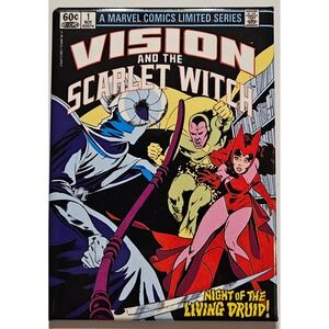 Vision and the Scarlet Witch #1 Marvel Comic Limited‎ Series Vintage Magnet